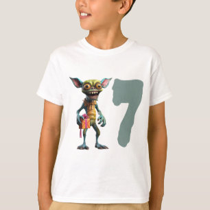 Camiseta 7.º cumpleaños Gremlin