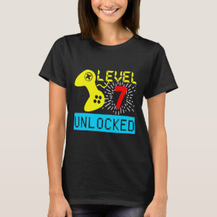 Camiseta 7.º cumpleaños T Shirt Boys Video Game Gamer Boys