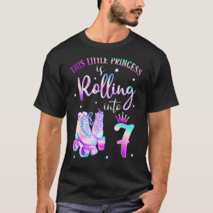 Camiseta 7.º Juguete En 7 Años Patinando