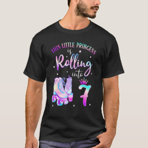 Camiseta 7.º Juguete En 7 Años Patinando