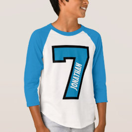 Camiseta 7.º Nacimiento Número Deportivo Siete Años A04