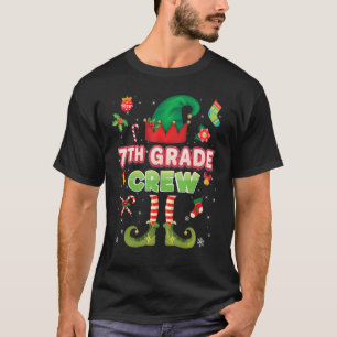 Camiseta 7.º Navidades de la tripulación de grado superior 