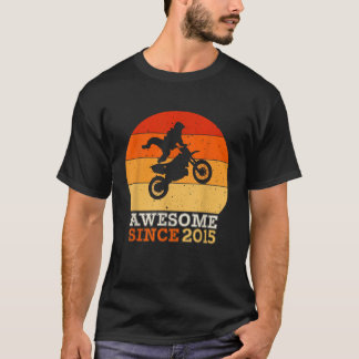 Camiseta 7.º Regalo de bicicleta sucia de cumpleaños 7 años