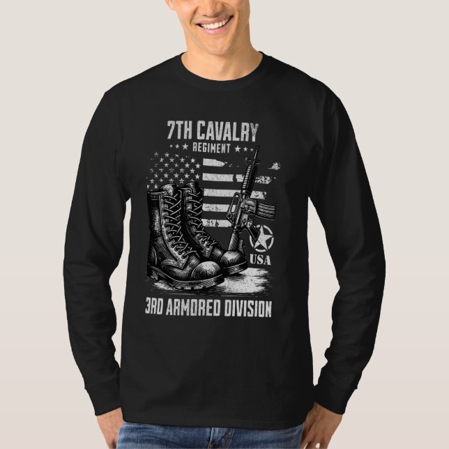Camiseta 7.º Regimiento de Caballería 3.ª División Militar (Anverso)