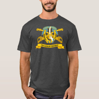 Camiseta 7.º Regimiento de Caballería con Br Ribbon