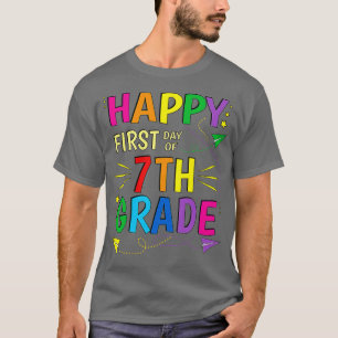 Camiseta 7.º séptimo primer día escolar