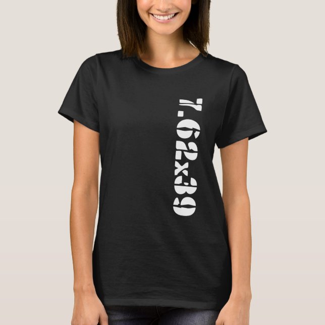 Camiseta 7.62X39 Calibre Ammo AK-47 Pistola (Anverso)