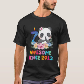 Camiseta 7 7mo Panda Unicorn Py