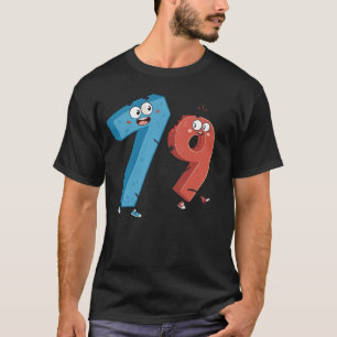 Camiseta 7 ate (8) 9 Divertidas matemáticas