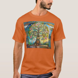 Camiseta 7 Chakra Blossoming Tree Of Life