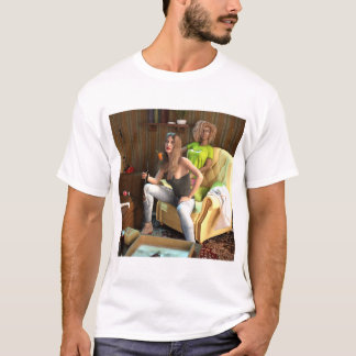 Camiseta 7 Compañeros de Cuarto Mortales Re-renderizado - I