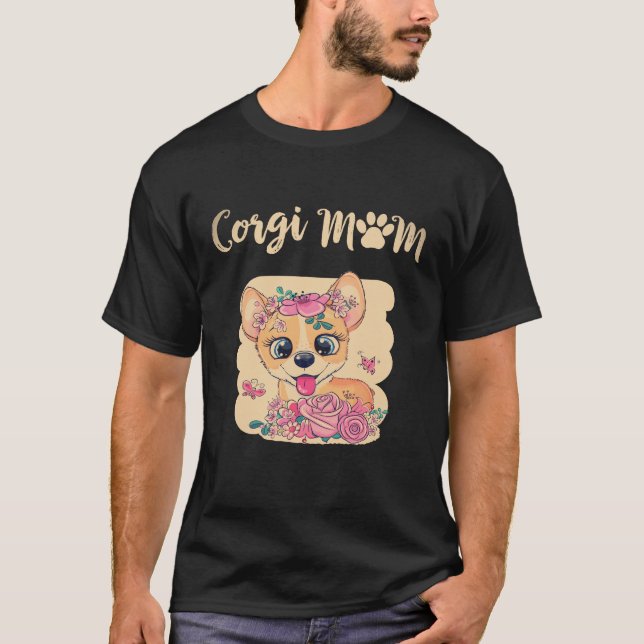 Camiseta 7 Corgi Mamá Corgi (Anverso)