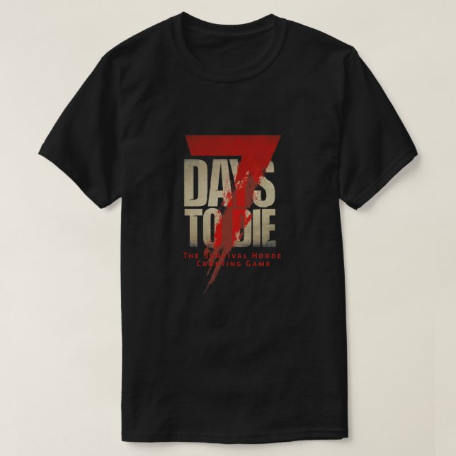 Camiseta 7 Days To Die (Diseño del anverso)