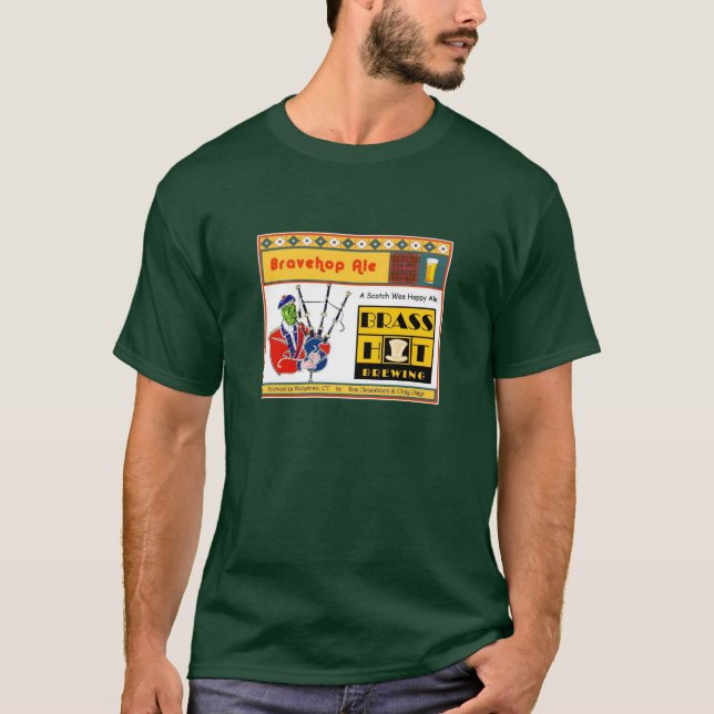 Camiseta #7 de la elaboración de la cerveza del (Anverso)