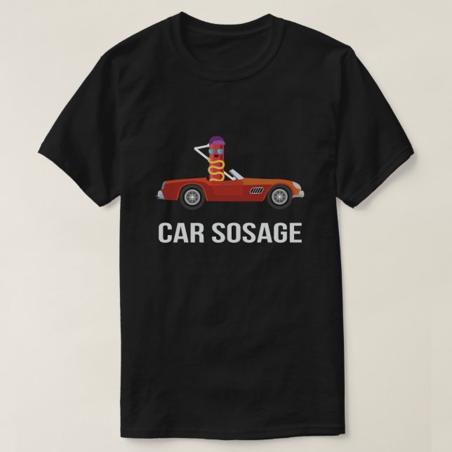 camiseta 7 del sosage del coche (Diseño del anverso)