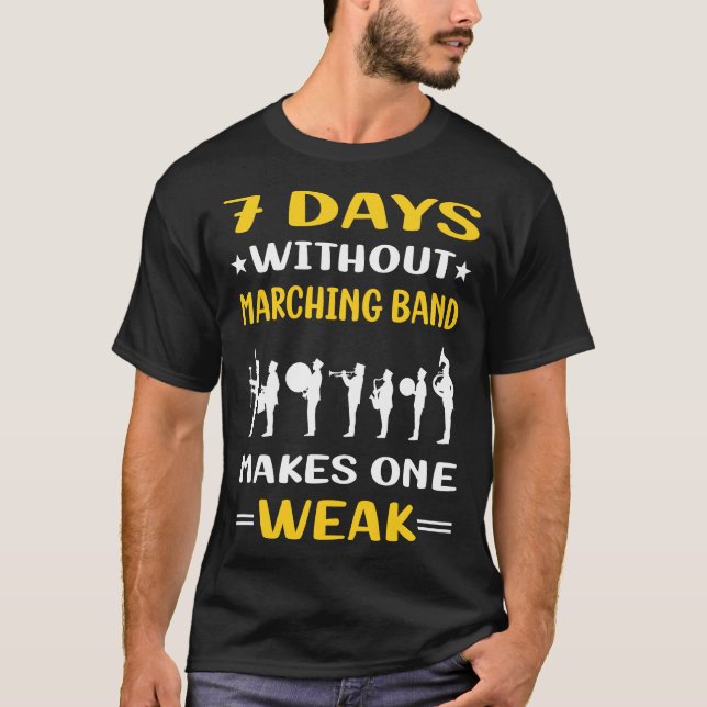 Camiseta 7 días sin banda de marcha (Anverso)
