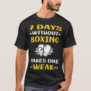Camiseta 7 días sin boxeo