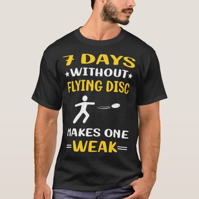 Camiseta 7 días sin disco volador (Anverso)