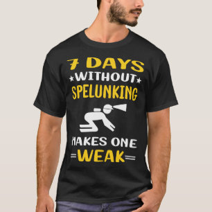 Camiseta 7 Días Sin Espeleología De Ortografía