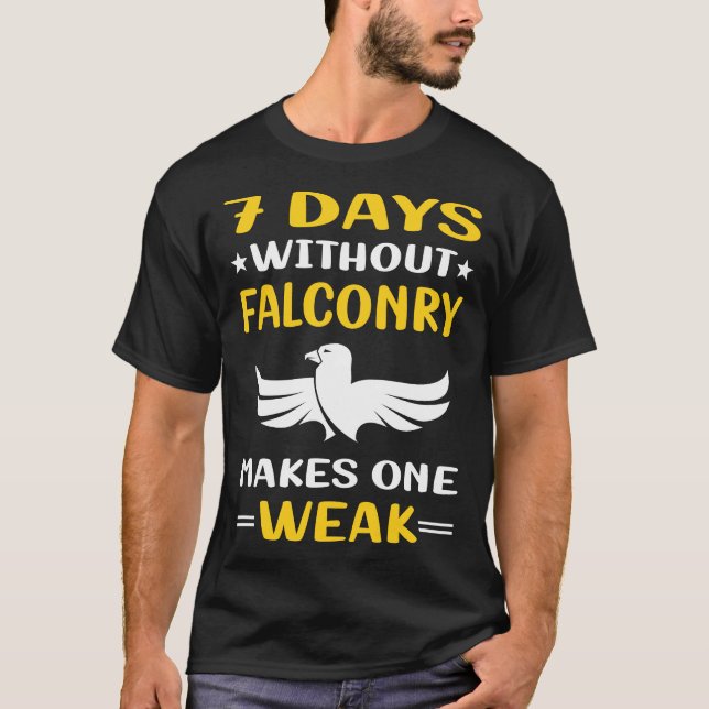 Camiseta 7 días sin Falconry Falconer (Anverso)