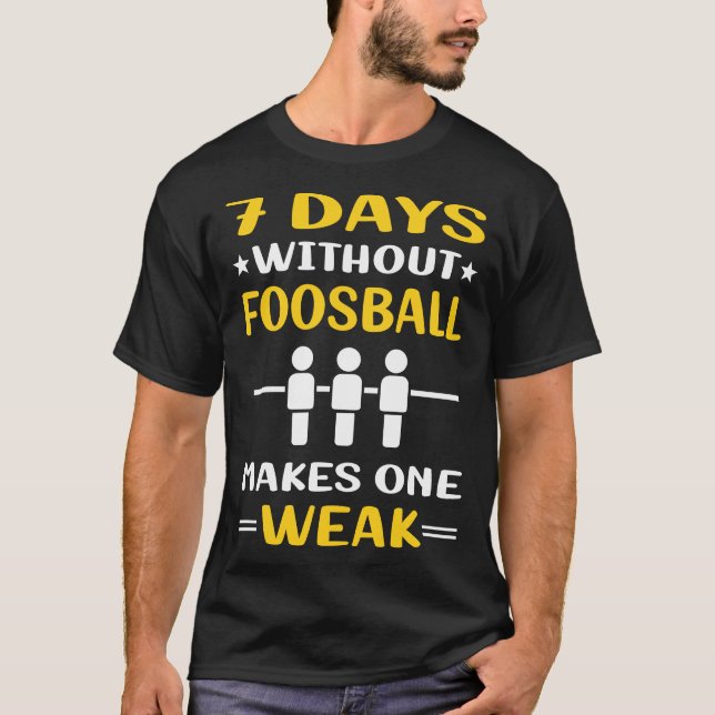 Camiseta 7 días sin fútbol (Anverso)