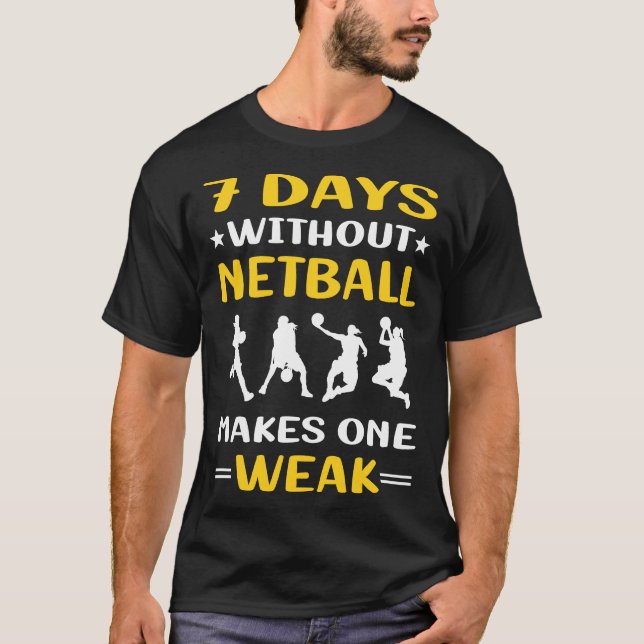 Camiseta 7 días sin Netball (Anverso)