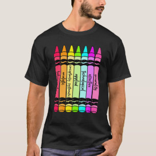 Camiseta 7 Dimensiones Cayones De Análisis De Comportamient