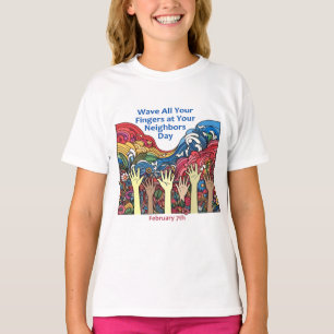 Camiseta 7 feb. - Olear todos sus dedos/vecino