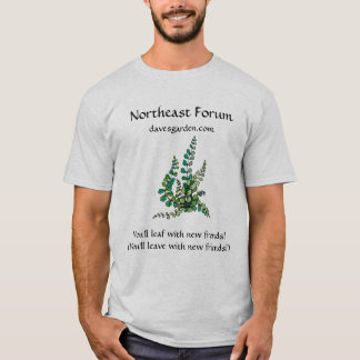 Camiseta #7 - Foro de nordeste: Helecho (idea de Jaz)