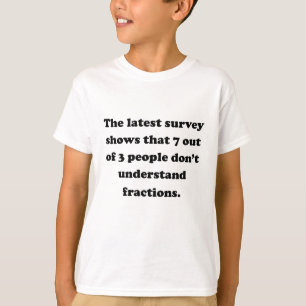 Camiseta 7 fuera de 3 personas