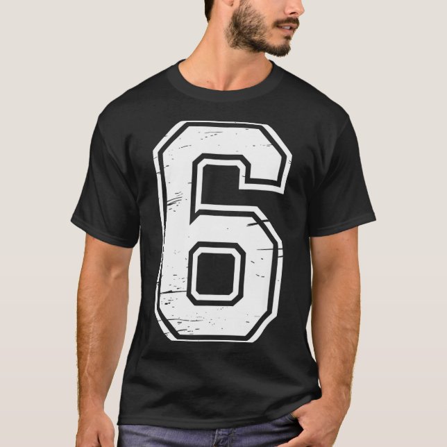 Camiseta 7 Number 67 Six Seven Meme  (Anverso)