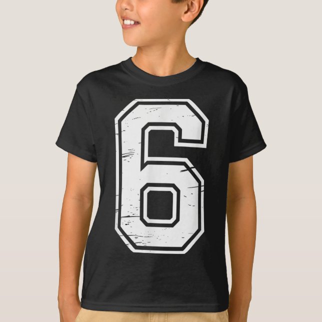 Camiseta 7 Number 67 Six Seven Meme  (Anverso)