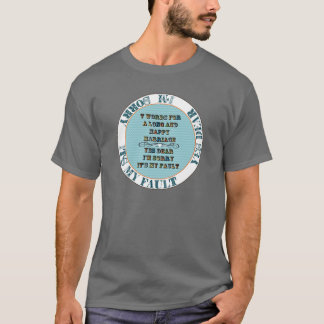 Camiseta 7 Palabras Para Un Matrimonio Largo y Feliz