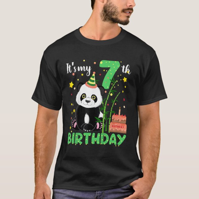 Camiseta 7 Panda 7.ª Panda (Anverso)