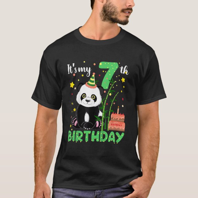 Camiseta 7 Panda 7Th Panda (Anverso)