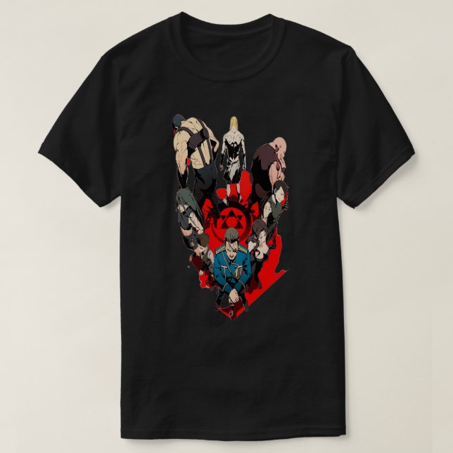 Camiseta 7 pecados mortales (Diseño del anverso)