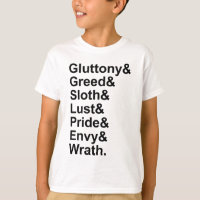 7 pecados mortales - Enemigo de lujuria de orgullo