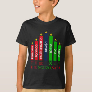 Camiseta 7 Principios De Kwanzaa