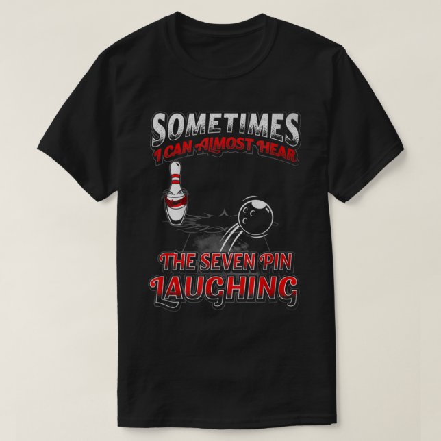 Camiseta 7 Regalo De Tee De Bote De Rociamiento De La Risa  (Diseño del anverso)