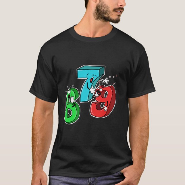 Camiseta 7 Se Comió 9 (Anverso)