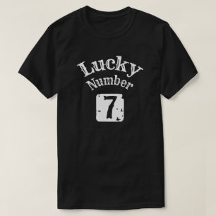 Camiseta 7 - Suerte número 7
