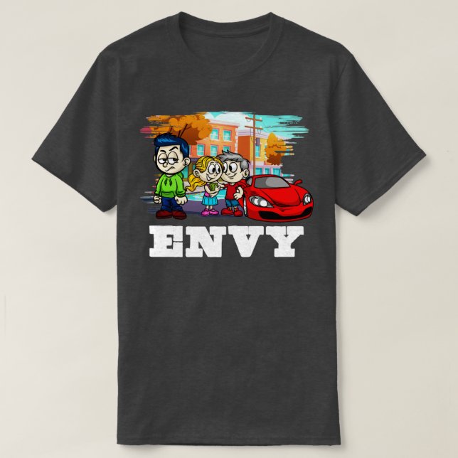 Camiseta 7 Vestimenta de Halloween con veneno mortal (Diseño del anverso)