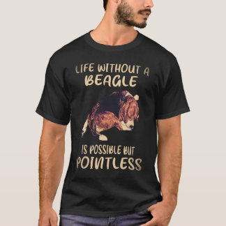 Camiseta 7 Vida Sin Un Beagle