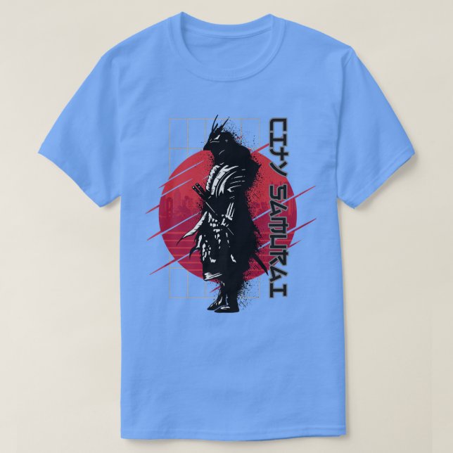 Camiseta 7 Virtudes Del Código De Bushido Tapón Samurai Jap (Diseño del anverso)
