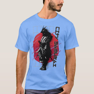 Camiseta 7 Virtudes Del Código De Bushido Tapón Samurai Jap