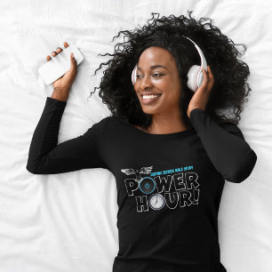 Camiseta 7am ESTUDIO BIBLE POWER HORA de manga larga