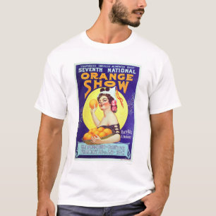 Camiseta 7mo Demostración anaranjada nacional 1917
