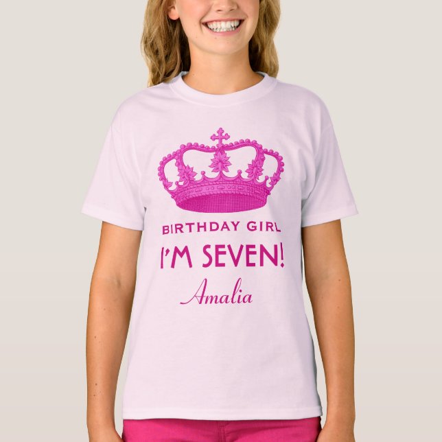 Camiseta 7mo Idea conocida de encargo V02 del regalo de la (Anverso)