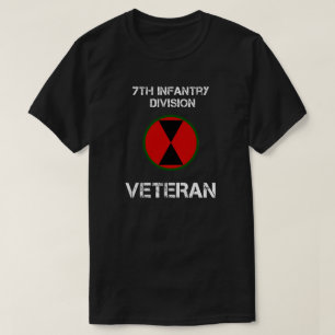 Camiseta 7mo veterano de la división de infantería