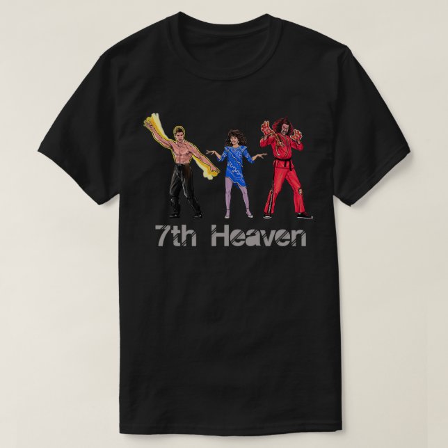 Camiseta 7th Heaven Trio 1985 (Diseño del anverso)